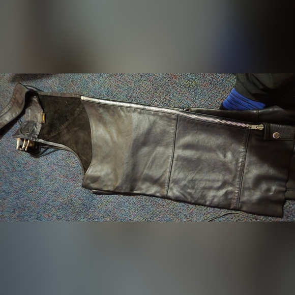 Harley davidson leather chaps - Picture 3 of 8